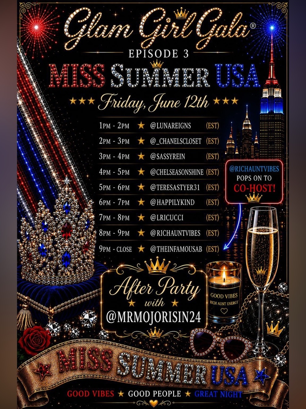 Glam Girl USA Gala